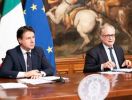 Il Premier Conte e il Ministro Gualtieri