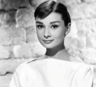 L'attrice Audrey Hepburn