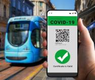 Fac-simile del Green Pass