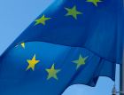 La bandiera dell'Unione Europea.