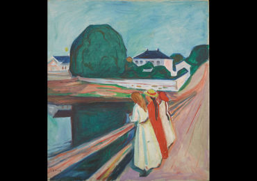 Edvard Munch, The Girls on the Bridge, 1927. Photo: MUNCH